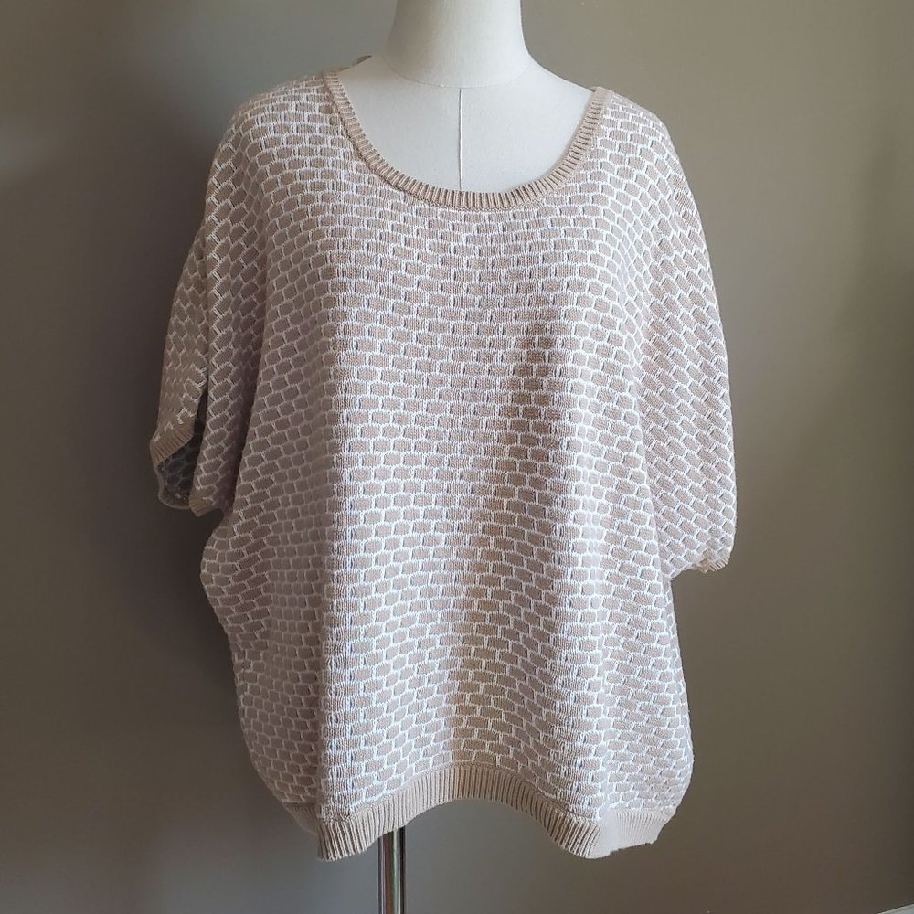 Lane Bryant dolman short sleeve sweater plus